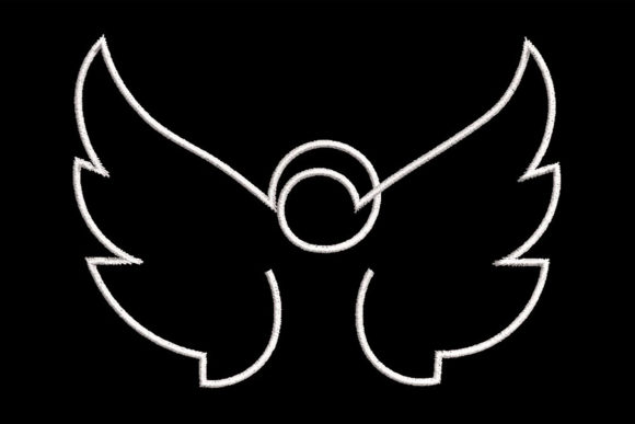 Download Minimalistic One Line Angel Quilting - Mini Collection